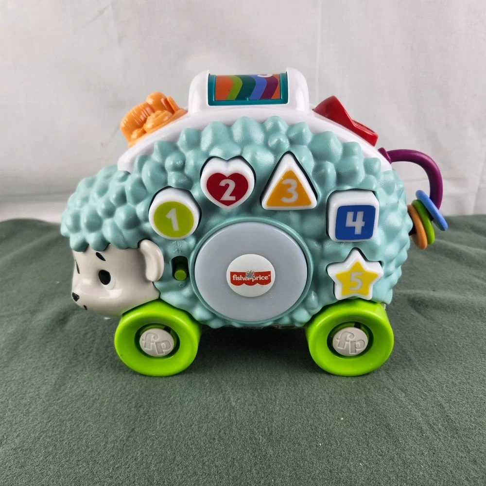 Fisher Price Linkimals Hedgehog Happy Shapes Musical Learning Toy  Tested Works